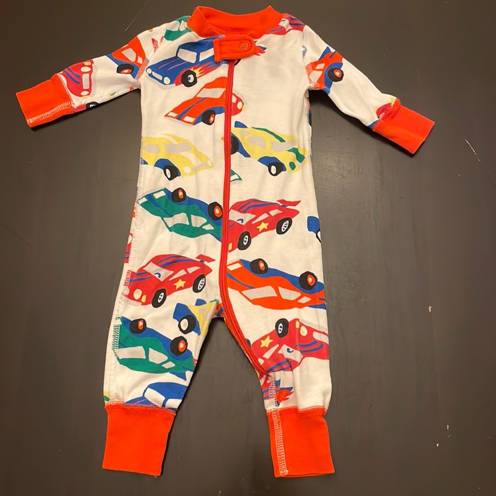 Hanna Andersson Baby Zip Sleeper 0-3 months VGUC